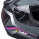 W-TEC FS-805V Future Magenta Integralhelm - schwarz-violett