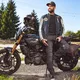 W-TEC Herren Motorradjacke Wildone - blau