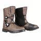 W-TEC Quartzo Motorradschuhe - schwarz - braun
