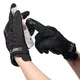 Motoradhandschuhe W-TEC Airomax - Schwarz-Fluo-mit- Linie