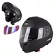 W-TEC FS-907 Klapphelm - Black Matt