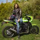 W-TEC Ekscita Damen Motorradjeans - blau