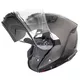Klapphelm W-TEC Tensiler - Kohlenstoff-Glanz