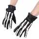 W-TEC Classic Motorradhandschuh - White Bones Schwarz