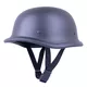 Sodager DH-001 Retro offener Motorradhelm - mattschwarz - mattschwarz