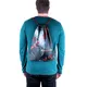 inSPORTline Galaktik Rucksack - blau - rot