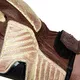 W-TEC Retro Leder Motorradhandschuhe - braun-beige