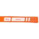 inSPORTline Rand Robustes Gummiband - orange