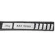 InSPORTline Rand XXX Robustes Gummiband - dunkelgrau