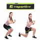 Widerstandsband inSPORTline Hiplop S - fluo grün - fluo grün
