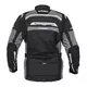 W-TEC Burdys Evo Herren-Motorradjacke - schwarz-grau-rot