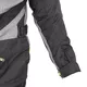 W-TEC Burdys Evo Herren-Motorradjacke - schwarz-grau-rot