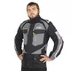 W-TEC Burdys Evo Herren-Motorradjacke - schwarz-grau-rot