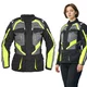W-TEC Radana Damen-Motorradjacke - schwarz-grau-rot - schwarz-grau-grün