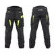 W-TEC Aircross Motorradhosen - schwarz-grau - schwarz-fluo gelb