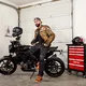 W-TEC JuriCE Motorradstiefel - Beige