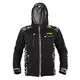 W-TEC Kybero Herren Softshell Motorradjacke - schwarz-fluo - schwarz-fluo