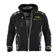 W-TEC Kybero Herren Softshell Motorradjacke - schwarz-fluo