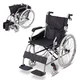 Mechanischer Klapprollstuhl inSPORTline Jakesully, leicht, mit hellen Rädern • 13 kg • bis 100 kg