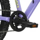 Junior Mädchen Fahrrad Kross LEA JR 2.0 24" - Modell 2025 - fialová / černá / lesk