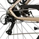 Damen-Trekkingrad Kross Trans 3.0 28" - Modell 2025 - hnědá / stříbrná / matný