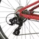 Junior Mädchen Fahrrad Kross LEA JR 1.0 24" - Modell 2024 - bordo