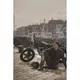 PMJ Legend Café Racer Herren-Motorradjeans - blau