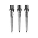 Mission Titan Pro Ti Conversion Points Gerillt Silber 30 mm 3 Stück