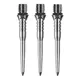 Mission Titan Pro Ti Conversion Points Gerillt Silber 26 mm 3 Stück