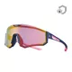 Altalist Kizuna Polarisierte Sonnenbrille - modro-růžová s růžovými skly