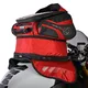 Tankrucksack für Motorrad Oxford M30R 30 l schwarz/rot mit Magnetboden