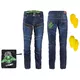 Herren Motorrad Jeans W-TEC Alfred CE - blau - blau