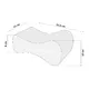 Aqua Speed Wave Pullbuoy Schwimmbrett - grey/black