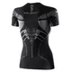Brubeck Dry Kurzarm Funktions-T-Shirt für Frauen - Schwarz/Fuchsia
