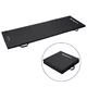 inSPORTline Trifold 180x60x3 cm faltbare Gymnastikmatte - schwarz - schwarz