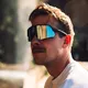 Sport-Sonnenbrille Tripoint Trerikesröset - Turquoise Smoke /w Pink Multi Cat.3