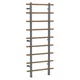 inSPORTline Wootaline Sprossenwand 199 x 80 cm mit Reck und Barren, grau