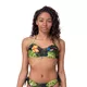 Nebbia Earth Powered 556 Damen Badeanzug - Volcanic Black - Jungle Green
