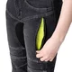 Damen-Moto-Jeans W-TEC Biterilla Eva Lady - blau