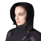 W-TEC Annorack Lady Softshell-Motorradjacke für Damen - schwarz-rosa