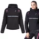 W-TEC Annorack Lady Softshell-Motorradjacke für Damen - schwarz-rosa