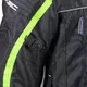 Lange Herren Motorsportjacke W-TEC NF-2205 - schwarz-grün