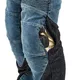 W-TEC Bolftyna Damen Motorradjeans - blau-schwarz