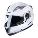 W-TEC Pezzon aufklappbarer Motorradhelm - bílo-bronzová