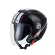 W-TEC YM-617 Motorradhelm - Race White - Corsa Black