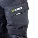 W-TEC Erkalis GS-1729 Herren Softshell Motorradhose - schwarz