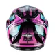 W-TEC Pezzon Magenta aufklappbarer Motorradhelm