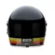 Motoradhelm W-TEC Cruder Bismar - schwarz-rot-gelb