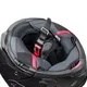 Klapphelm W-TEC Tensiler - Kohlenstoff-Glanz