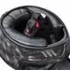W-TEC Retron Motorradhelm mit Chesster Schutzbrille - Rostiges Grau